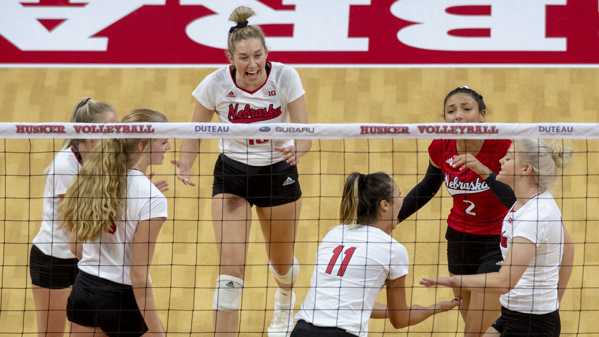Nebraska volleyball vs. Wisconsin, 10.5